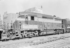 Great Northern Railway diesel locomotive number 3006 at Tacoma, Washington on July 14, 1970.