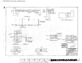 Great Northern Engineering Drawing, Diesel Repair Shop at Havre, Montana, 1972