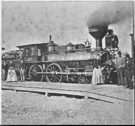 Unknown Steam Locomotive Number 67, circa 1890.