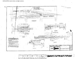 Burlington Northern Engineering Drawing, Toilet Facilities at Seattle, Washington, undated