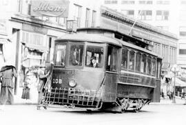 Seattle Municipal Railway Car 108, Seattle, Washington, 1918