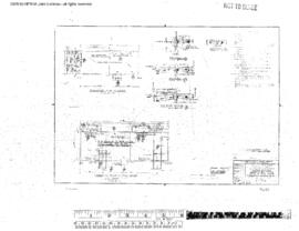 Great Northern Engineering Drawing, Line Change at Kootenai River, Montana, 1969