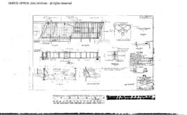 Northern Pacific Engineering Drawing: Post Falls Underpass, Bridge 4 - Highway, South of Grand Ju...