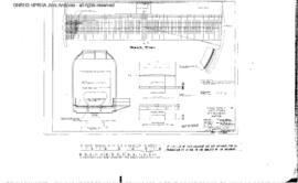 Burlington Northern Engineering Drawing: Deck Plan, Turntable  (formerly Great Northern), Interba...