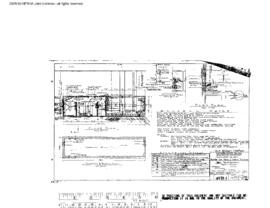 Northern Pacific Engineering Drawing, Motor Car House and Service Building for Sectionmen at Kent...