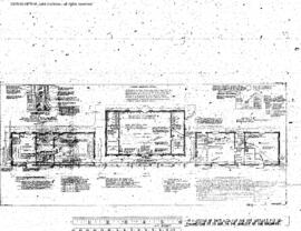 Northern Pacific Engineering Drawing, Depot at Helena, Montana, undated