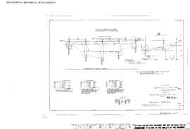Northern Pacific Engineering Drawing: General Plan, Bridge 130 (160), West of West End, Montana, ...