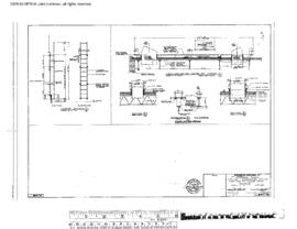 Great Northern Engineering Drawing, Engine House and Shop at Interbay, Washington, 1970