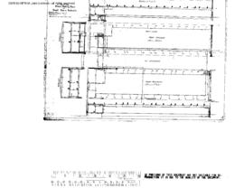 Spokane, Portland, and Seattle Railway Engineering Drawing, Freight House at Portland, Oregon, 1907