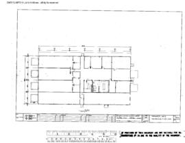Northern Pacific Engineering Drawing, Unnamed Structure at Parkwater, Washington, 1983