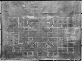 Northern Pacific Union Station drawing at Tacoma, Washington, circa 1910.