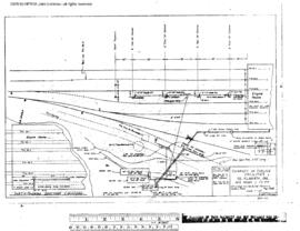 Great Northern Engineering Drawing, Diesel Fueling Facilities at South Klamath, Oregon, 1960