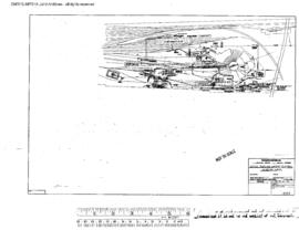 Northern Pacific Engineering Drawing, Diesel Fueling Waste Control at Auburn, Washington, 1973