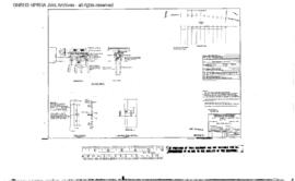 Northern Pacific Engineering Drawing: Helper Bents, Bridge 0.1 - Marshall Creek, South of Marshal...