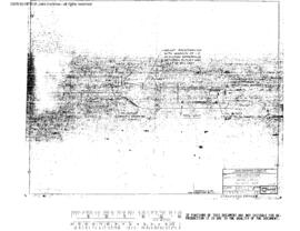 Burlington Northern Engineering Drawing, Unnamed Structure (Standard Plan), 1976