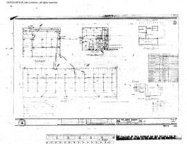 Northern Pacific Engineering Drawing, Northern Pacific Transport Garage, Occidental Avenue at Sta...