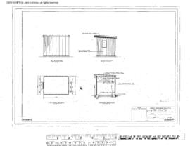 Great Northern Engineering Drawing, Line Change at Libby, Montana, 1969