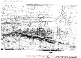 Plat Map of Northern Pacific Facilities at Everett, Washington, 1912