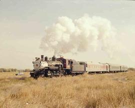 Great Western Railway Steam Locomotive Number 51 at Shoskin, Washington in October 1990.