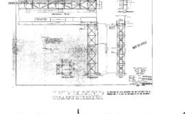 Burlington Northern Engineering Drawing: Steel Details, Signal Bridge, Bonners Ferry, Idaho, 1968