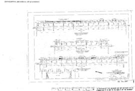 Northern Pacific Engineering Drawing: Elevation South Retaining Wall, Wall for Grade Separation S...