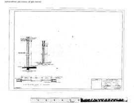 Great Northern Engineering Drawing, Depot at Priest River, Idaho, 1955