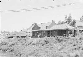 Northern Pacific passenger train number 311 at Pullman, Washington in 1955.