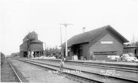 Great Northern Depot at Brookston, Minnesota, undated