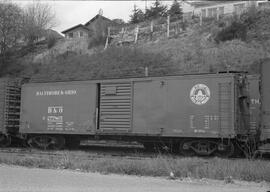 Baltimore and Ohio Boxcar 277865, Bellingham, Washington, undated