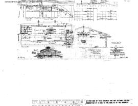 Northern Pacific Engineering Drawing, Warehouse and Service Track for Grays Harbor Pea Growers As...