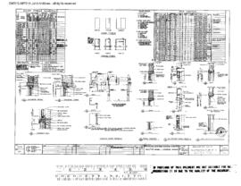 Northern Pacific Engineering Drawing, Unnamed Structure at Parkwater, Washington, 1983