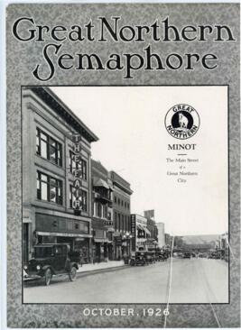 'Great Northern Semaphore' October 1926