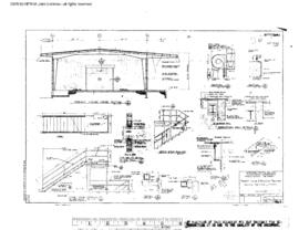 Northern Pacific Engineering Drawing, Freight House and Transport Facilities at South Seattle, Wa...