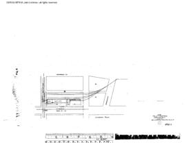 Northern Pacific Engineering Drawing, Freight House at Bozeman, Montana, 1911