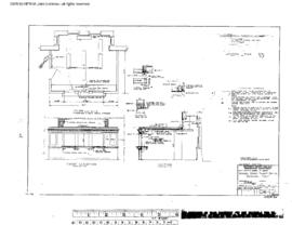 Northern Pacific Engineering Drawing, Depot at Bozeman, Montana, 1963