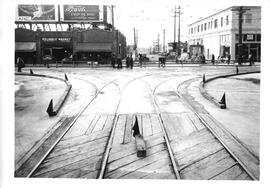 Seattle Municipal Railway Track, Seattle, Washington, 1926