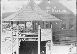 McKinley Stump at Chehalis, Washington, circa 1927.