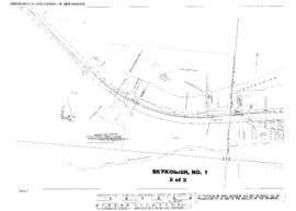 Plat Map of Great Northern Facilities at Skykomish, Washington, 1944