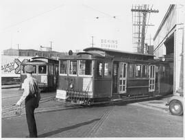 Seattle Municipal Railway cable car 42, Seattle, Washington, 1940