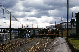 Great Northern Railway Company business car at Portland, Oregon in 1962.