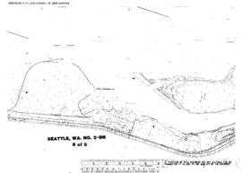 Plat Map of Burlington Northern Facilities at Seattle, Washington, 1972