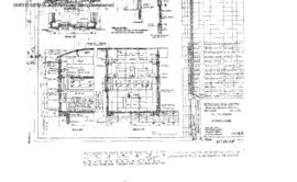Northern Pacific Engineering Drawing: Shop Plan - Operating House, 135 Foot Turntable, undated
