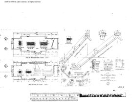Northern Pacific Engineering Drawing, Depot at Sand Point, Idaho, 1916