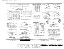 Burlington Northern Engineering Drawing, Butlerib Buildings, 1967