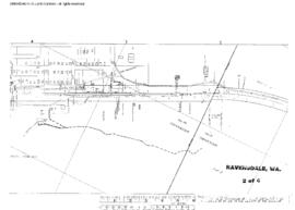 Plat Map of Northern Pacific Facilities at Ravensdale, Washington, undated