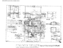 Burlington Northern Engineering Drawing, Unnamed Structure (Standard Plan), undated