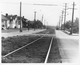 Seattle Municipal Railway Track, Seattle, Washington, 1932