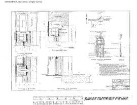 Spokane, Portland, and Seattle Railway Engineering Drawing, Freight Office at Eugene, Oregon, 1958