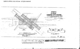 Spokane, Portland and Seattle Railway Engineering Drawing: Crossing Plan, Bridge 24.1 - Camas Tra...