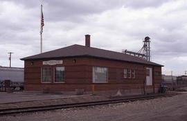 Northern Pacific depot at Sunnyside, Washington, in 2008.